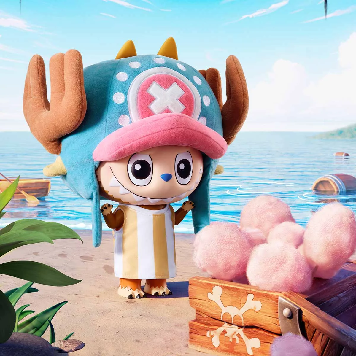 POP MART MEGA LABUBU 400% TONY TONY CHOPPER, Collectible Toys Home Decorations, Holiday Birthday Gifts POP MART MEGA LABUBU 400% TONY TONY CHOPPER, Collectible Toys Home Decorations, Holiday Birthday Gifts