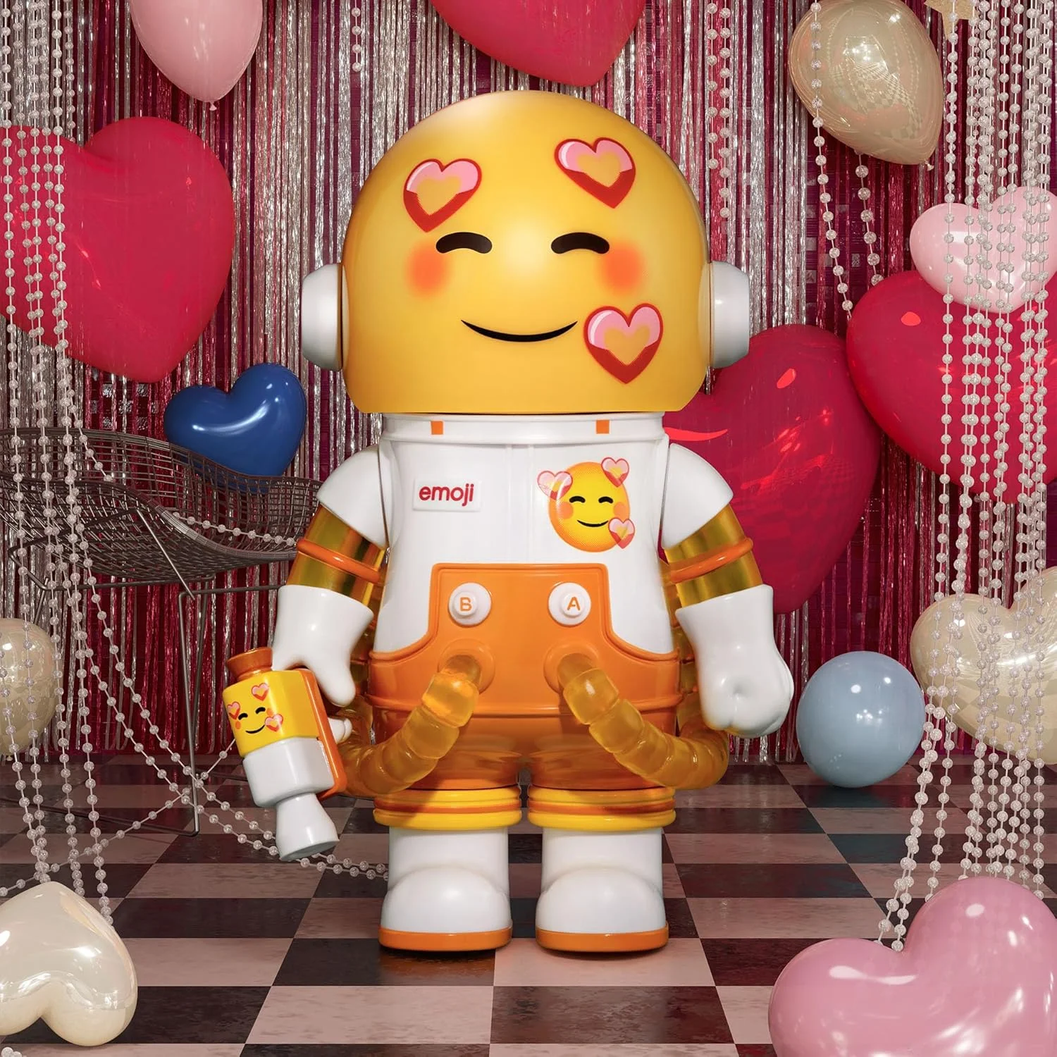 Single Box, POP MART MEGA Space Molly 100% × Emoji Series, Molly Blind Box Figures, Random Design Action Figures Collectible Toys Home Decorations, Holiday Birthday Gifts for Girls and Boys Single Box, POP MART MEGA Space Molly 100% × Emoji Series, Molly Blind Box Figures, Random Design Action Figures Collectible Toys Home Decorations, Holiday Birthday Gifts for Girls and Boys
