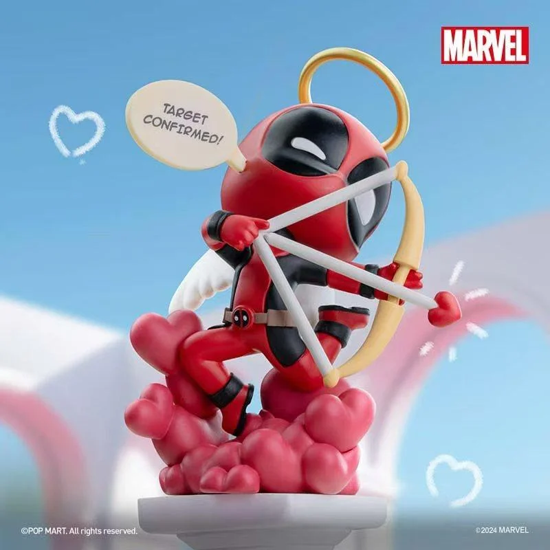 Single Box, POP MART Marvel Deadpool Series Figures, Random Design Action Figures Collectible Toys Home Decorations, Holiday Birthday Gifts Single Box, POP MART Marvel Deadpool Series Figures, Random Design Action Figures Collectible Toys Home Decorations, Holiday Birthday Gifts
