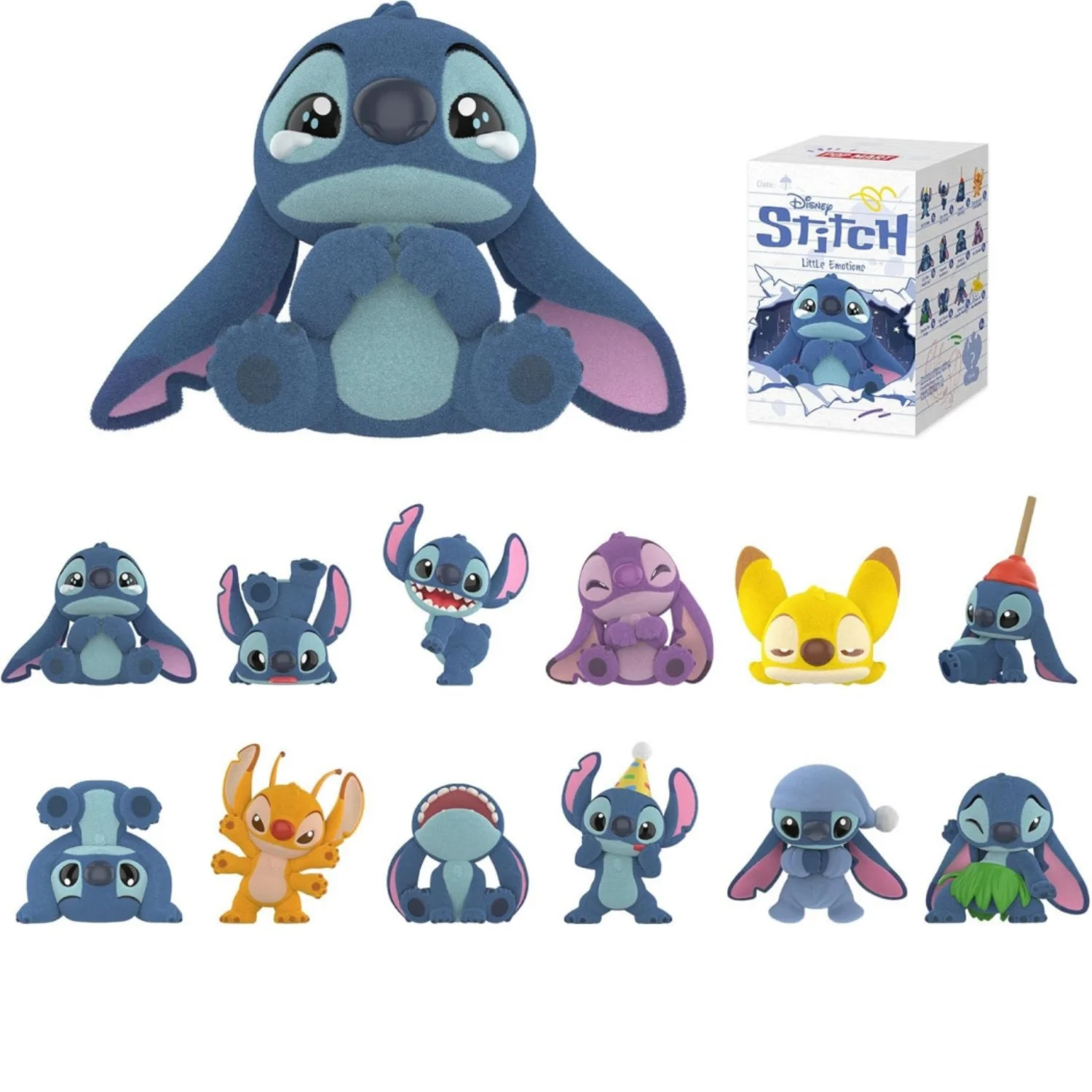 Whole Set, POP MART Disney Stitch Little Emotions Series Figures Blind Box Figures, Random Design Action Figures Collectible Toys Home Decorations, Holiday Birthday Gifts for Girls and Boys, 12pcs Whole Set, POP MART Disney Stitch Little Emotions Series Figures Blind Box Figures, Random Design Action Figures Collectible Toys Home Decorations, Holiday Birthday Gifts for Girls and Boys, 12pcs