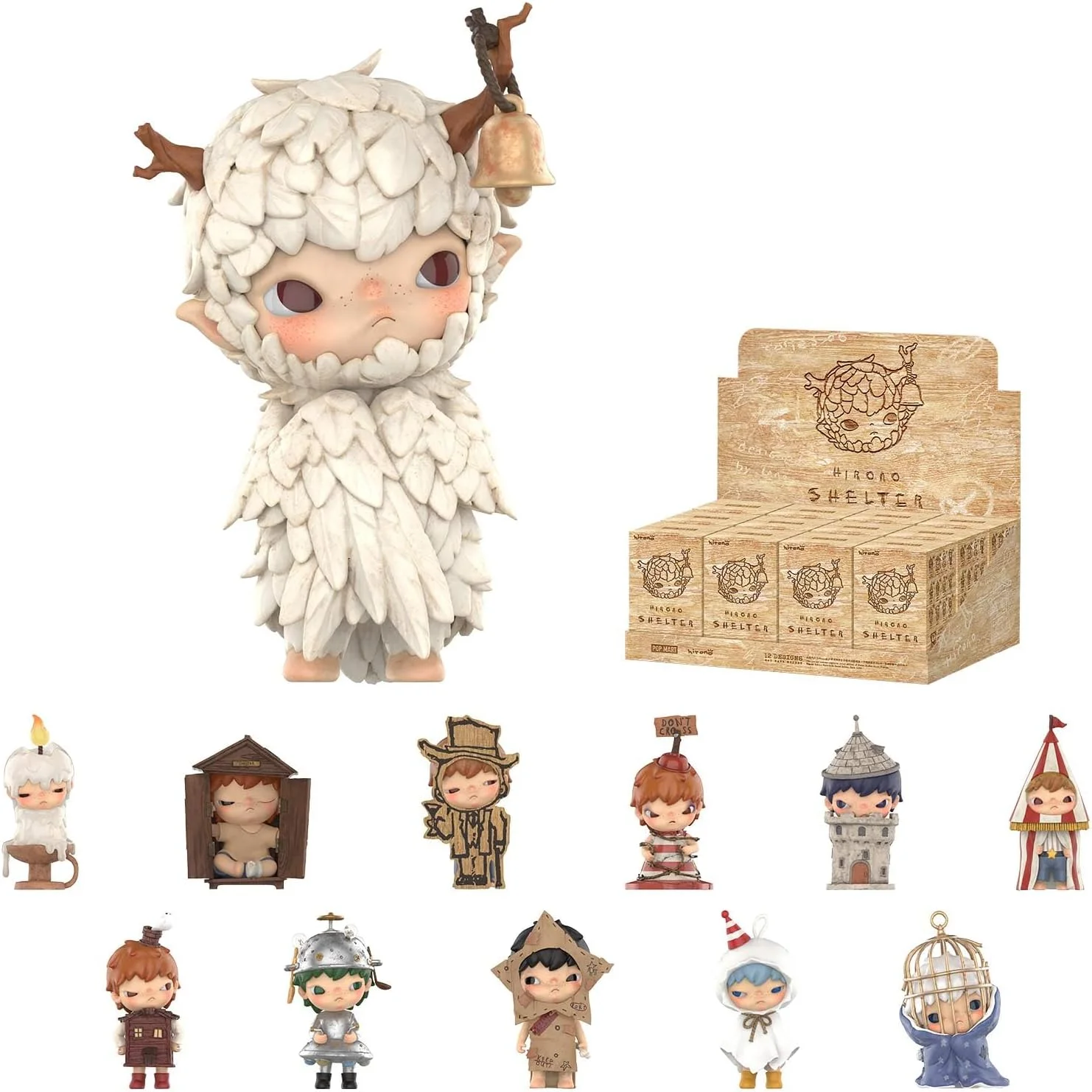Hirono Shelter Series Figures