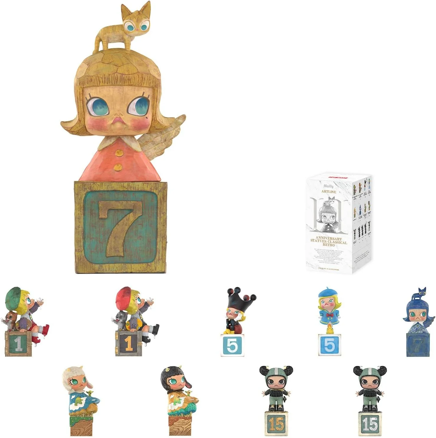 Molly Anniversary Statues Classical Retro 2