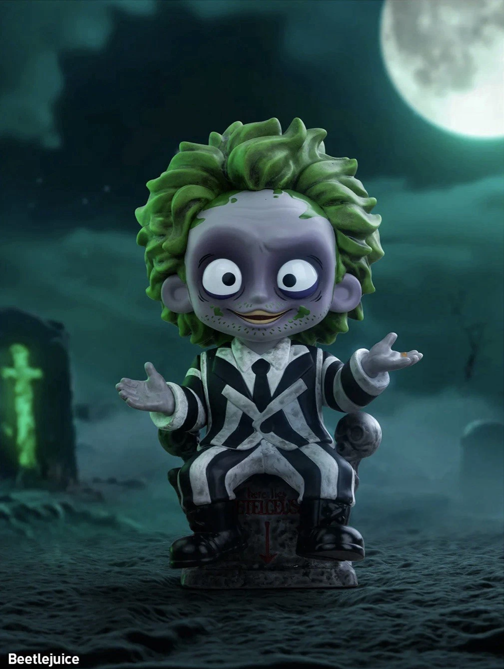Single Box, POP MART Beetlejuice Series Figures, Beetlejuice Blind Box Figures, Random Design Action Figures Collectible Toys Home Decorations, Holiday Birthday Gifts Single Box, POP MART Beetlejuice Series Figures, Beetlejuice Blind Box Figures, Random Design Action Figures Collectible Toys Home Decorations, Holiday Birthday Gifts