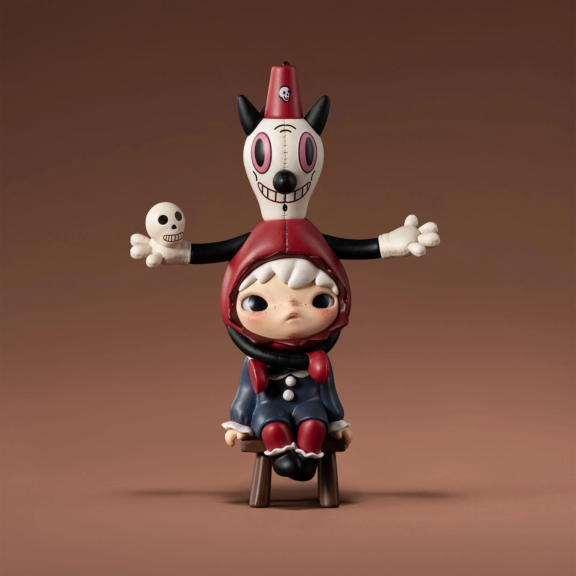 POP MART Hirono × Gary Baseman Figure, 4.92 Inch Height, Toys for Modern Home Decor, Collectible Toy Set for Desk Accessories, 1PC POP MART Hirono × Gary Baseman Figure, 4.92 Inch Height, Toys for Modern Home Decor, Collectible Toy Set for Desk Accessories, 1PC