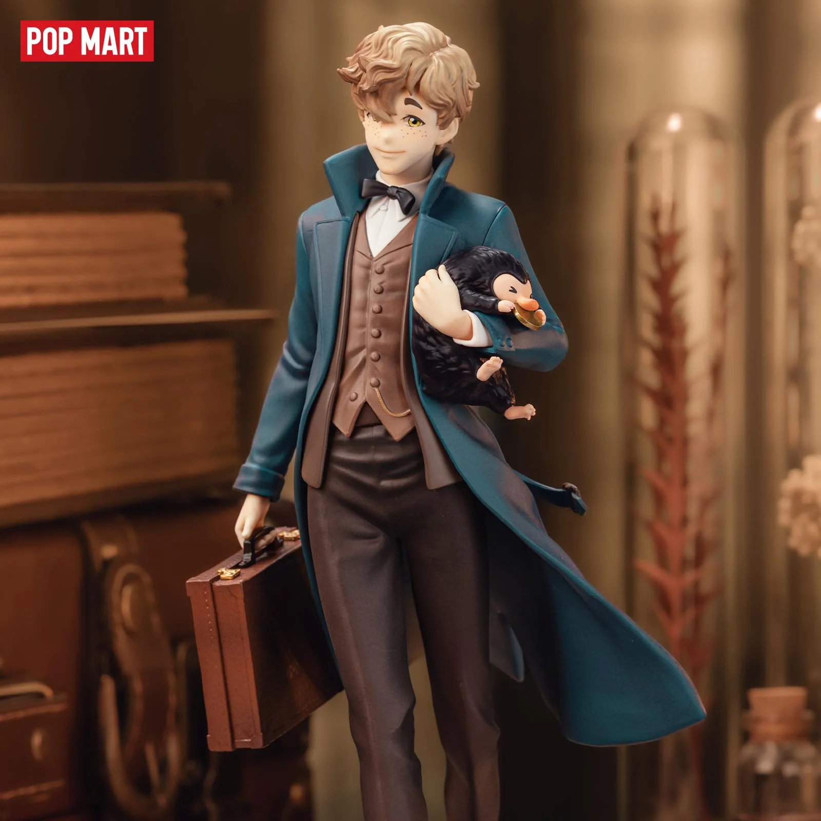POP MART, Fantastic Beasts: Wizard's Legacy Newt Scamande, Action Figure Collection, Gift for Birthday Christmas Party Holiday, Home Decoration POP MART, Fantastic Beasts: Wizard's Legacy Newt Scamande, Action Figure Collection, Gift for Birthday Christmas Party Holiday, Home Decoration