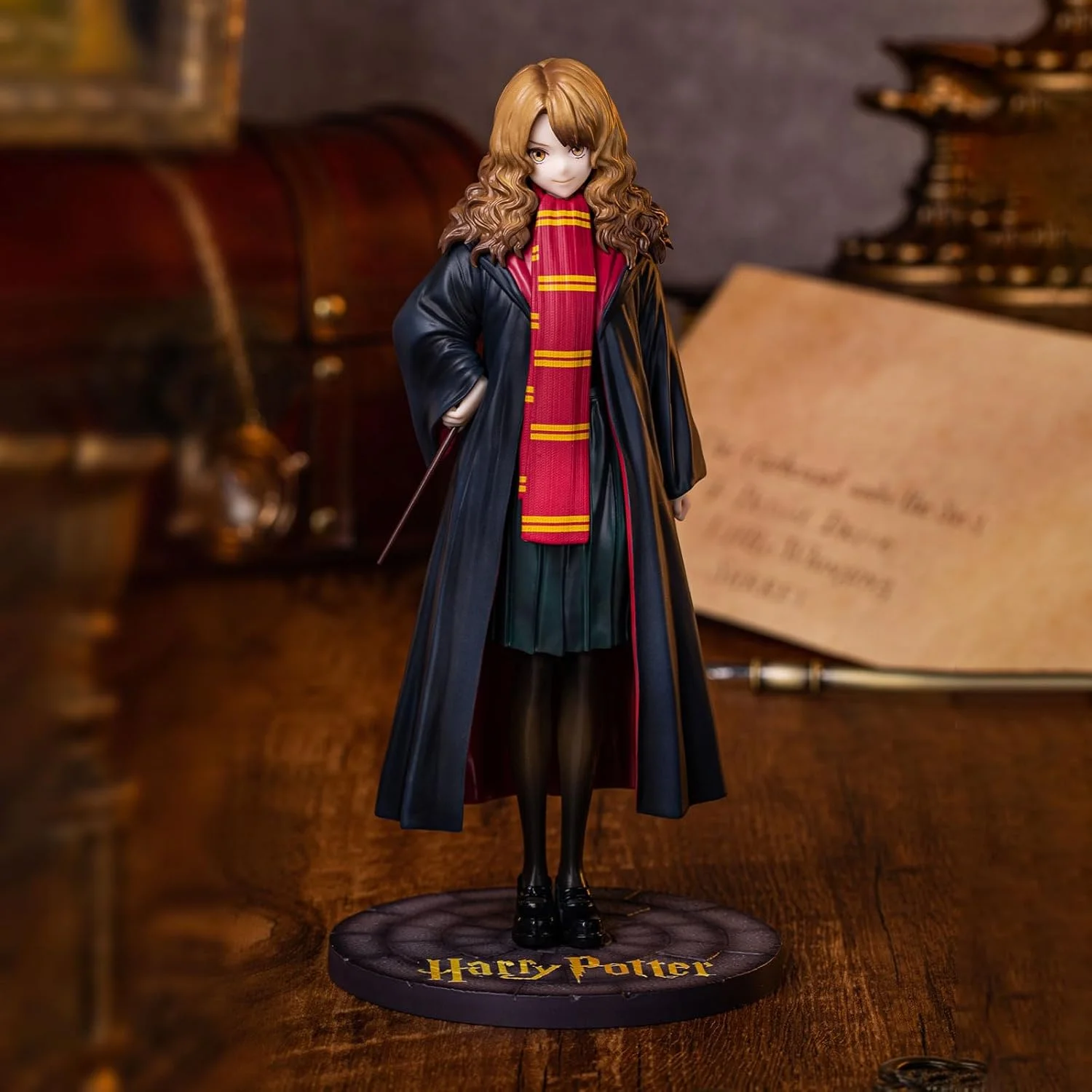 POP MART HP: Wizard Dynasty Hermione Action Figure Popular Toy Collectible Art Toy Exclusive Kawaii Fantastic Creative Gift Room Decor Desktop Cute Figure, for Christmas Birthday Party Holiday POP MART HP: Wizard Dynasty Hermione Action Figure Popular Toy Collectible Art Toy Exclusive Kawaii Fantastic Creative Gift Room Decor Desktop Cute Figure, for Christmas Birthday Party Holiday