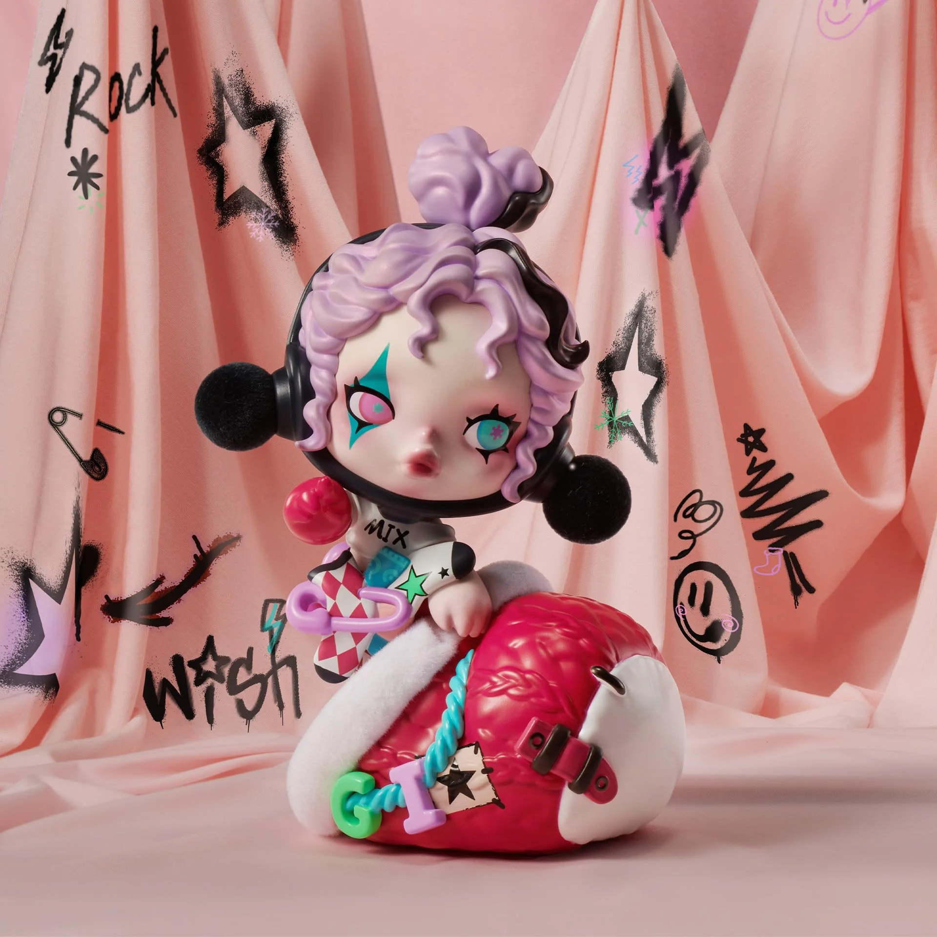 POP MART SKULLPANDA The Stocking Surprise Figure,3.94inches Height, Toys for Modern Home Decor, Collectible Toy Set for Desk Accessories, 1PC POP MART SKULLPANDA The Stocking Surprise Figure,3.94inches Height, Toys for Modern Home Decor, Collectible Toy Set for Desk Accessories, 1PC