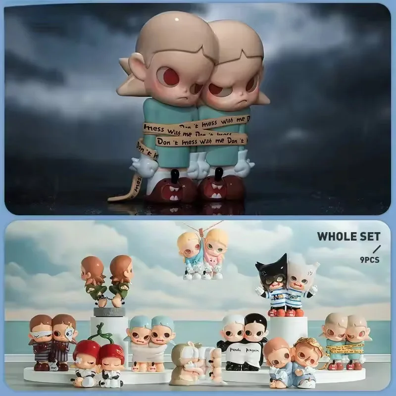 Whole Set, POP MART Zsiga Twins Series Blind Box Confirmed Figure Art Toys Birthday Gift Whole Set, POP MART Zsiga Twins Series Blind Box Confirmed Figure Art Toys Birthday Gift