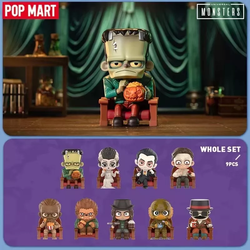 POP MART Universal Monsters Series Halloween Blind Box Figure Toy Gift