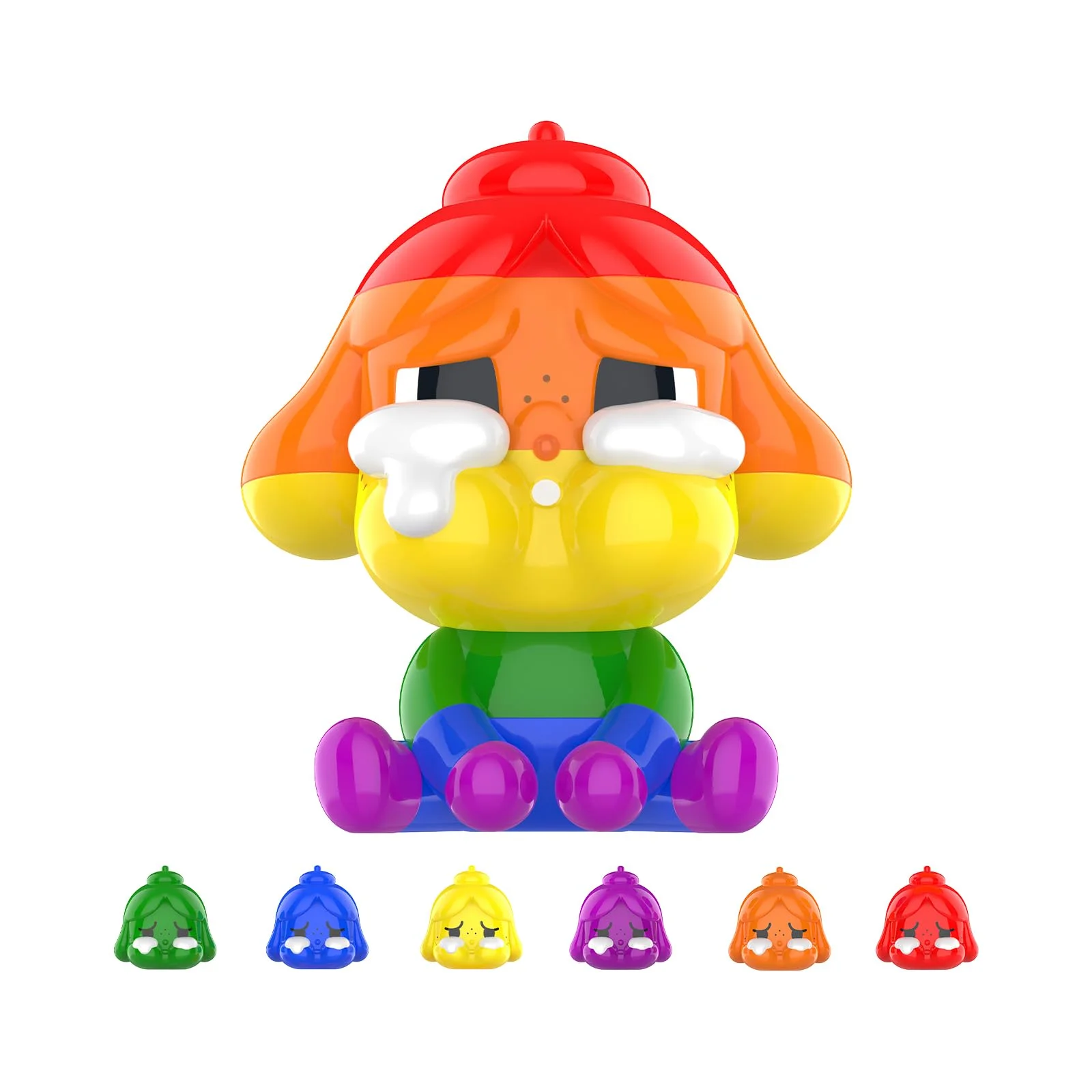 POP MART Crybaby Pride Parade Figure, 2.6 inches Height, Toys for Modern Home Decor, Collectible Toy Set for Desk Accessories, 1PC POP MART Crybaby Pride Parade Figure, 2.6 inches Height, Toys for Modern Home Decor, Collectible Toy Set for Desk Accessories, 1PC