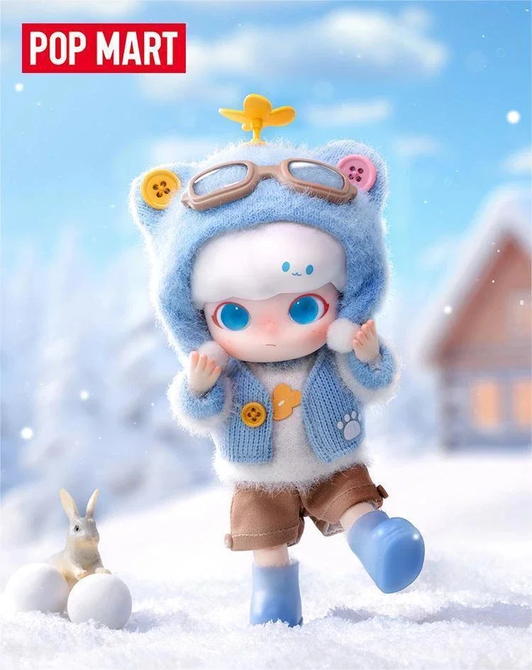 POP MART DIMOO Bear Pilot Series Action Figures Cute Doll Bjd Toy Movable Joints Collection Model Decor Surprise Gift Toy POP MART DIMOO Bear Pilot Series Action Figures Cute Doll Bjd Toy Movable Joints Collection Model Decor Surprise Gift Toy