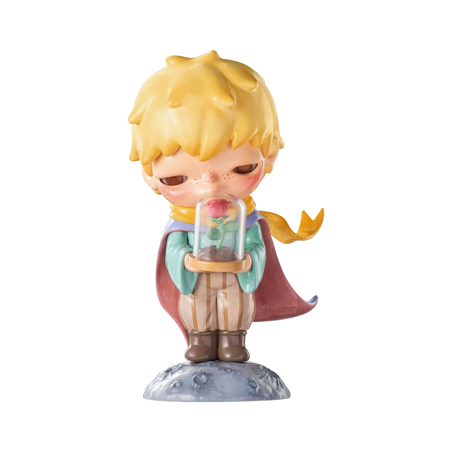 POP MART Hirono The Little Prince Figurine, 6.89 inches Height, Toys for Modern Home Decor, Collectible Toy Set for Desk Accessories, 1PC