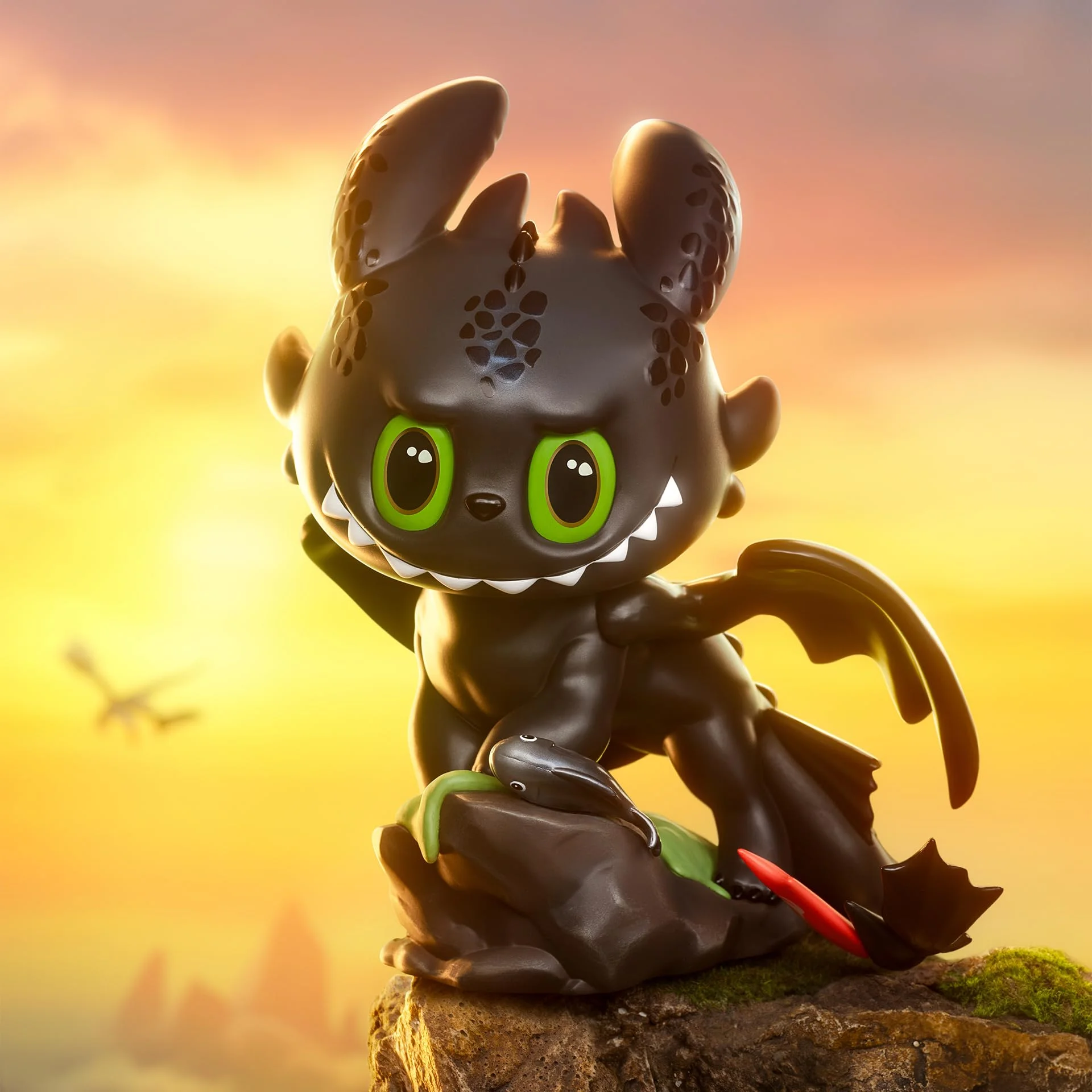 POP MART The Monsters_How to Train Your Dragon Figurine, 6.89 inches Height, Toys for Modern Home Decor, Collectible Toy Set for Desk Accessories, 1PC