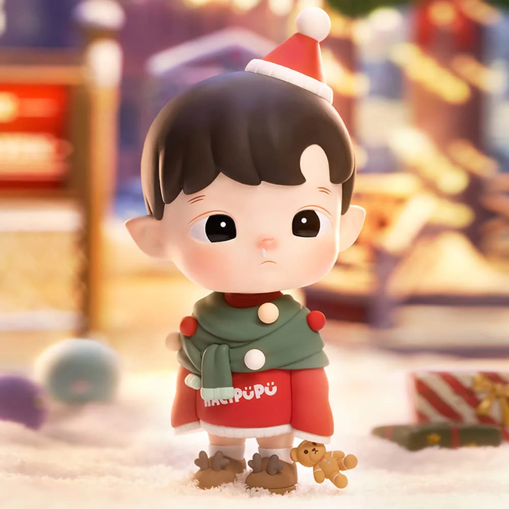 POP MART HACIPUPU Christmas Figurine, Toys for Modern Home Decor, Collectible Toy Set for Desk Accessories POP MART HACIPUPU Christmas Figurine, Toys for Modern Home Decor, Collectible Toy Set for Desk Accessories