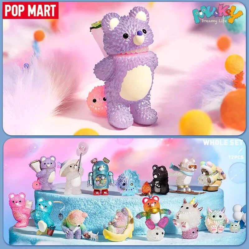 Whole Set, POP MART INSTINCTOY Muckey Dreamy Life Series, 12PCs Muckey Blind Box Figures, Random Design Action Figures Collectible Toys Home Decorations, Holiday Birthday Gifts for Boys and Girls Whole Set, POP MART INSTINCTOY Muckey Dreamy Life Series, 12PCs Muckey Blind Box Figures, Random Design Action Figures Collectible Toys Home Decorations, Holiday Birthday Gifts for Boys and Girls