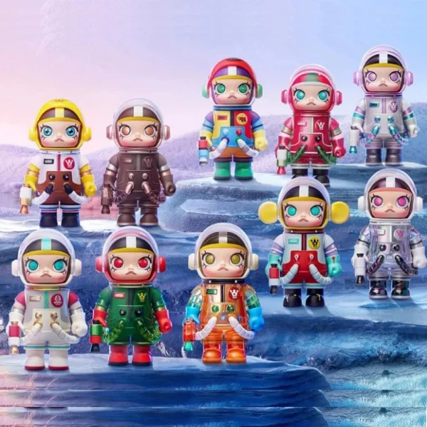 POP MART 100% Mega Space Molly Series Confirmed Blind Box Figure